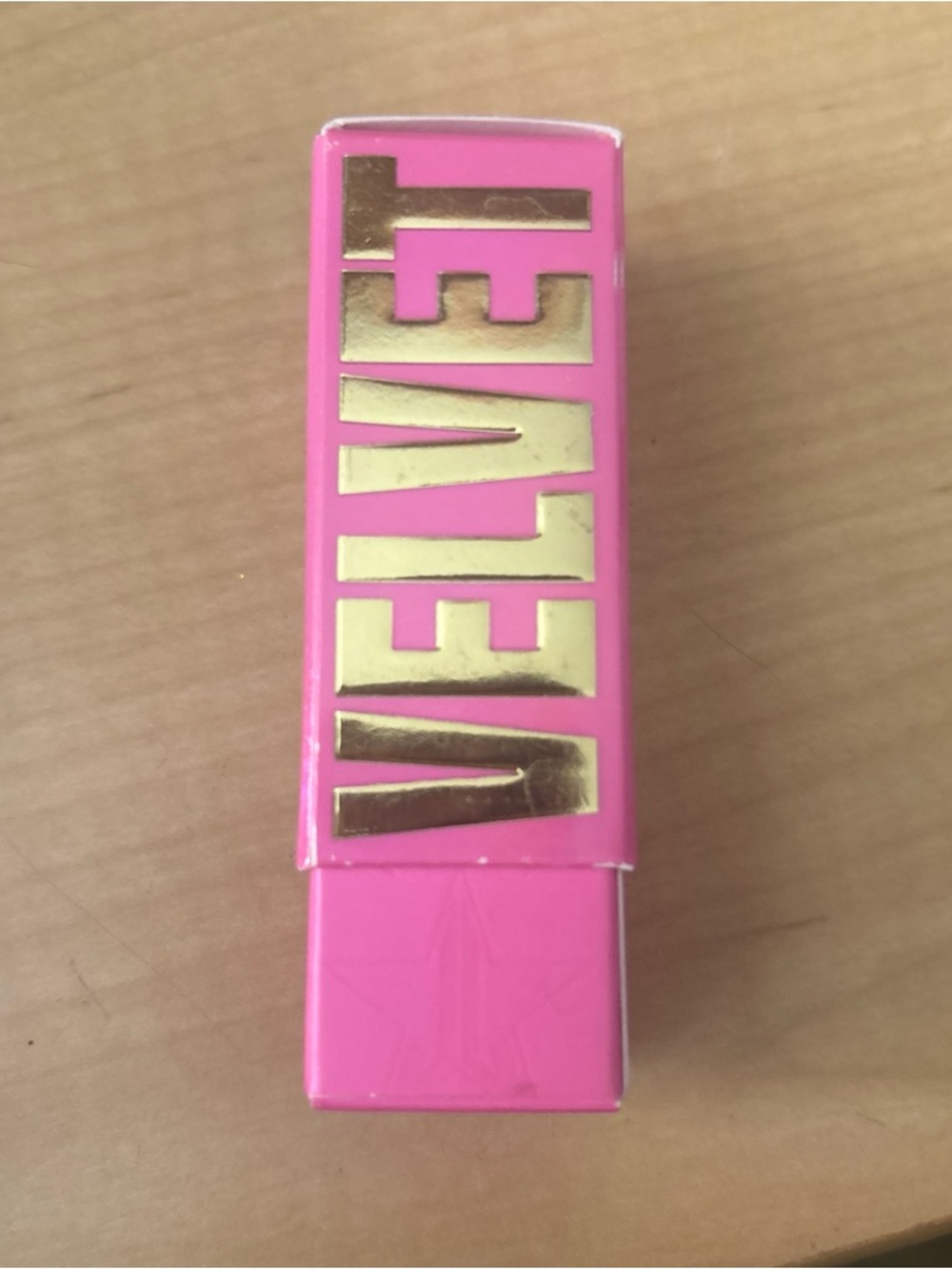 Jeffree Star Pink 'Holy Fashion' Lipstick Box with Gold Accents